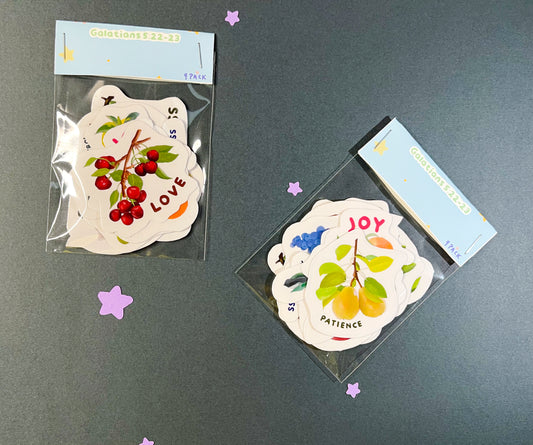 "Fruit of the Spirit" Vinyl Sticker Pack