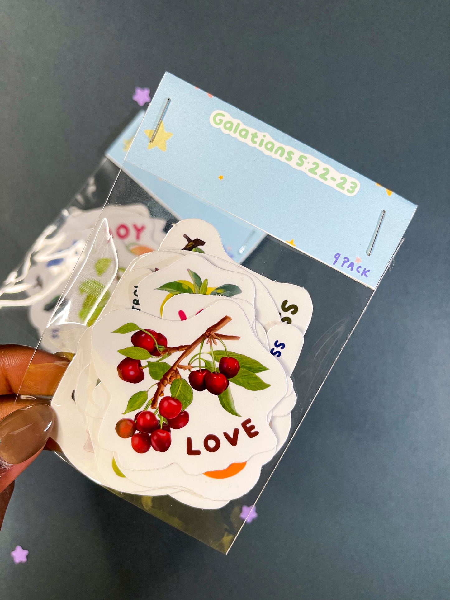 "Fruit of the Spirit" Vinyl Sticker Pack