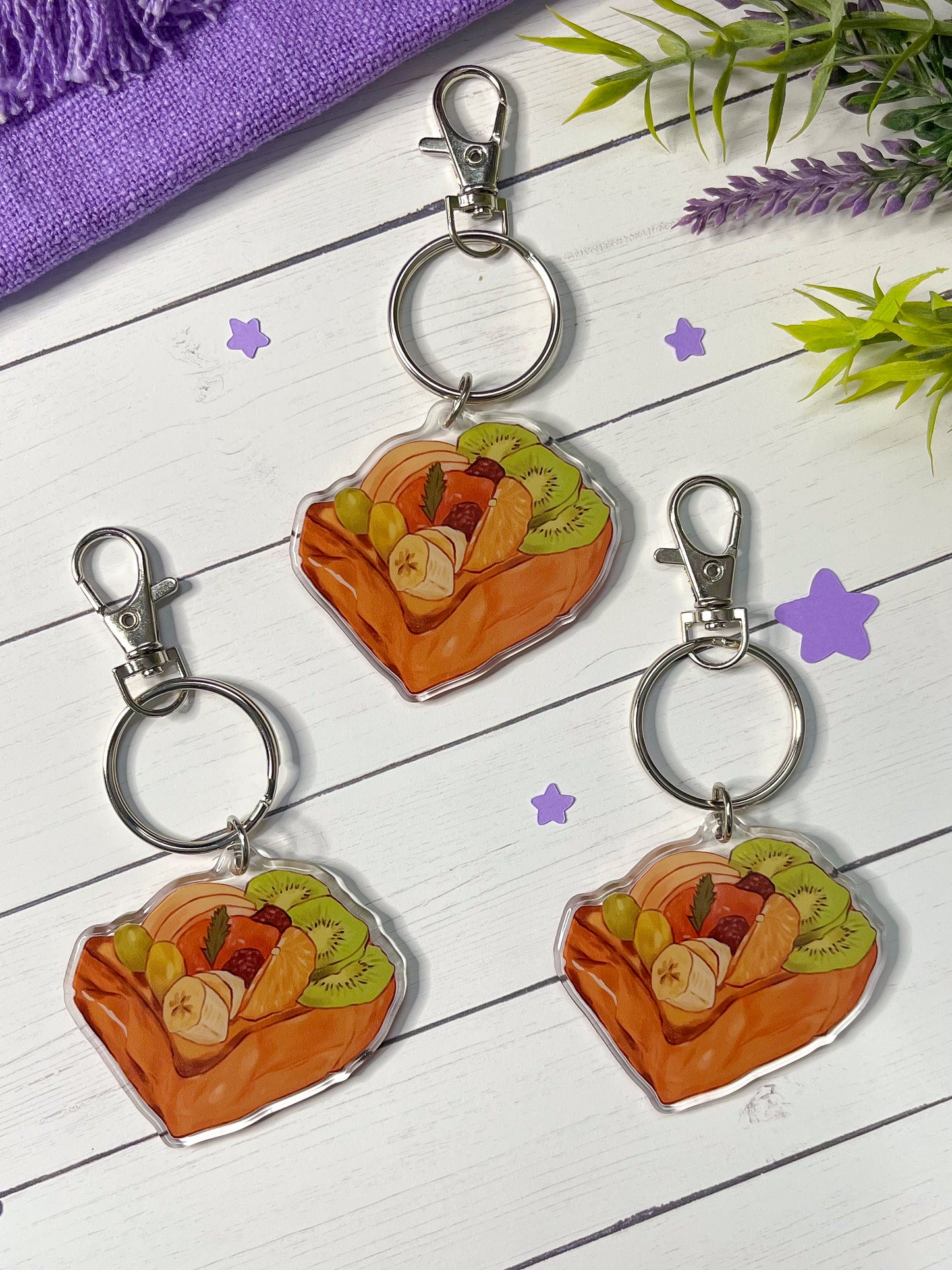 "Shibuya Honey Toast" Acrylic Keychain