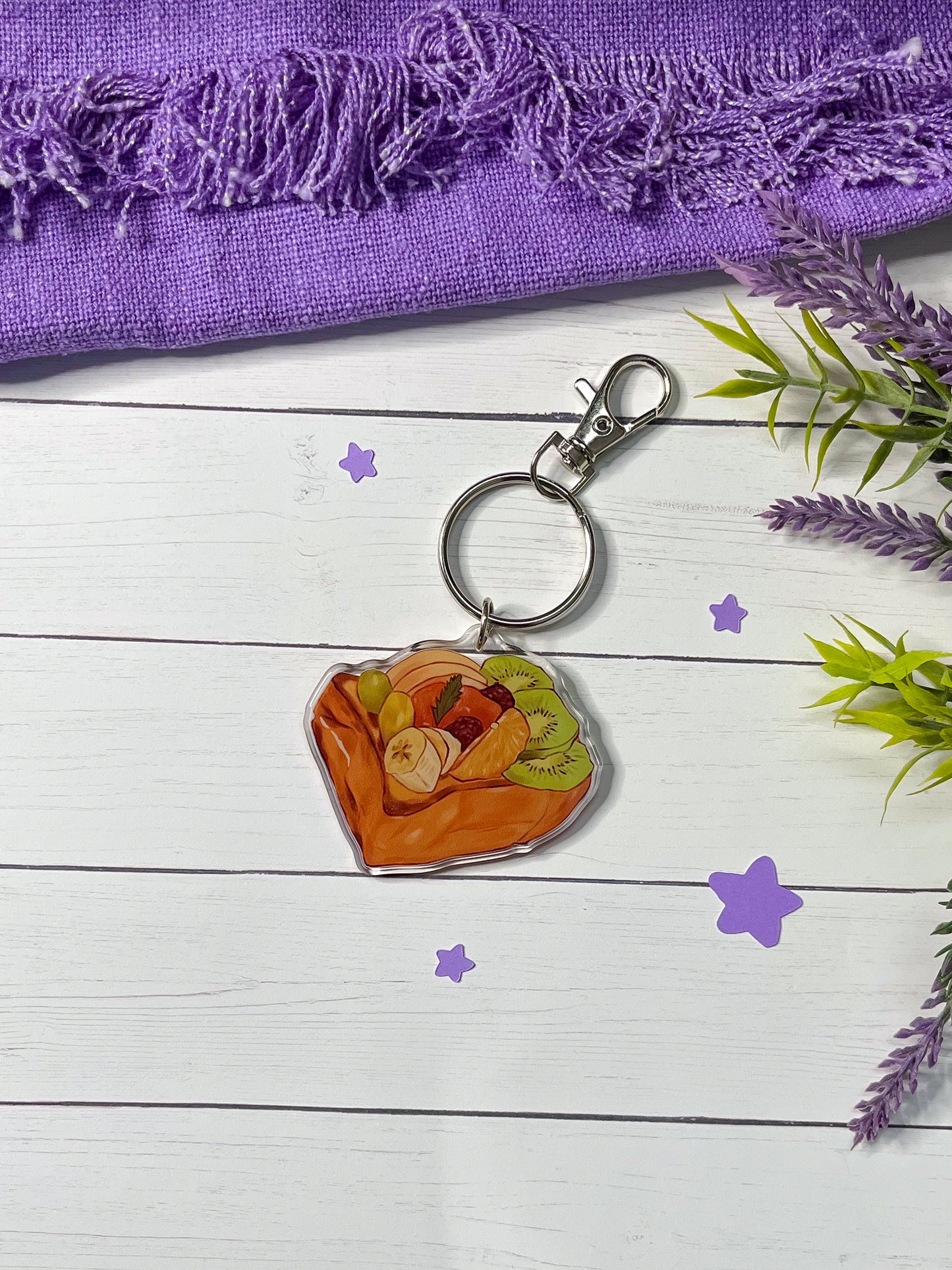 "Shibuya Honey Toast" Acrylic Keychain