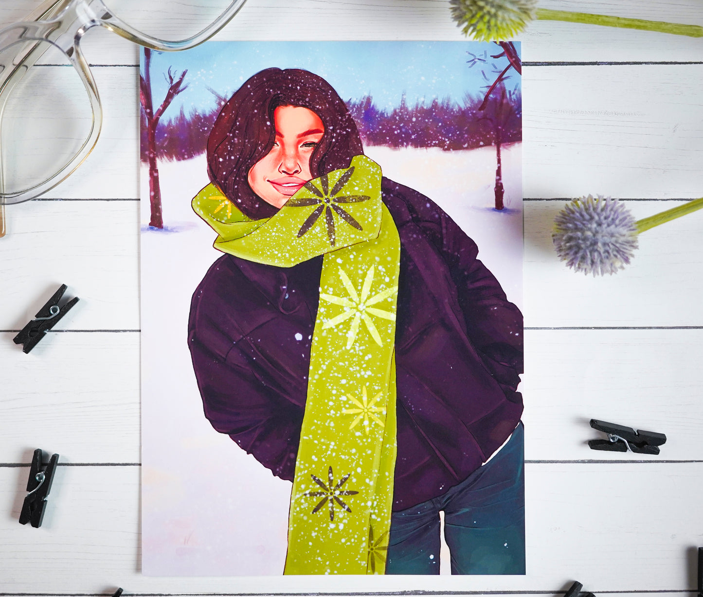 "Whispers of Winter" Art Print